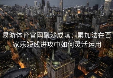 易游体育官网聚沙成塔：累加法在百家乐短线进攻中如何灵活运用