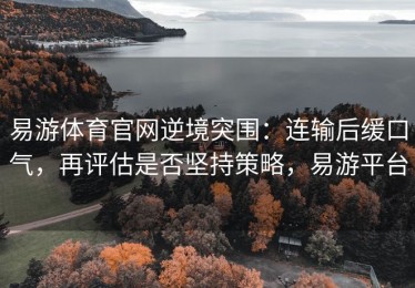 易游体育官网逆境突围：连输后缓口气，再评估是否坚持策略，易游平台