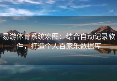 易游体育系统宏图：结合自动记录软件，打造个人百家乐数据库