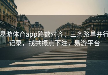 易游体育app路数对齐：三条路单并行记录，找共振点下注，易游平台