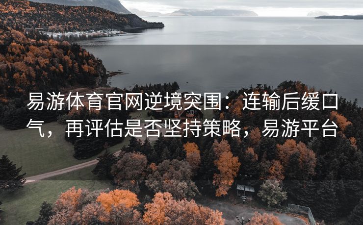易游体育官网逆境突围：连输后缓口气，再评估是否坚持策略，易游平台